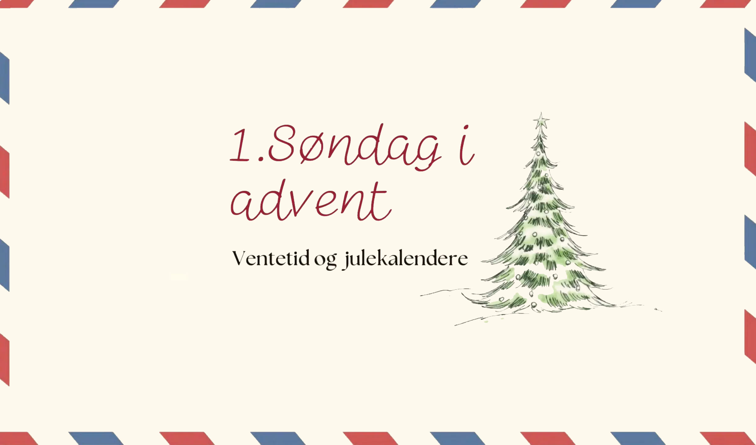 1. Søndag i advent: Center for ADHD+ adventskalender 2025