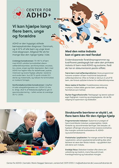 Vi kan hjælpe | Center for ADHD+